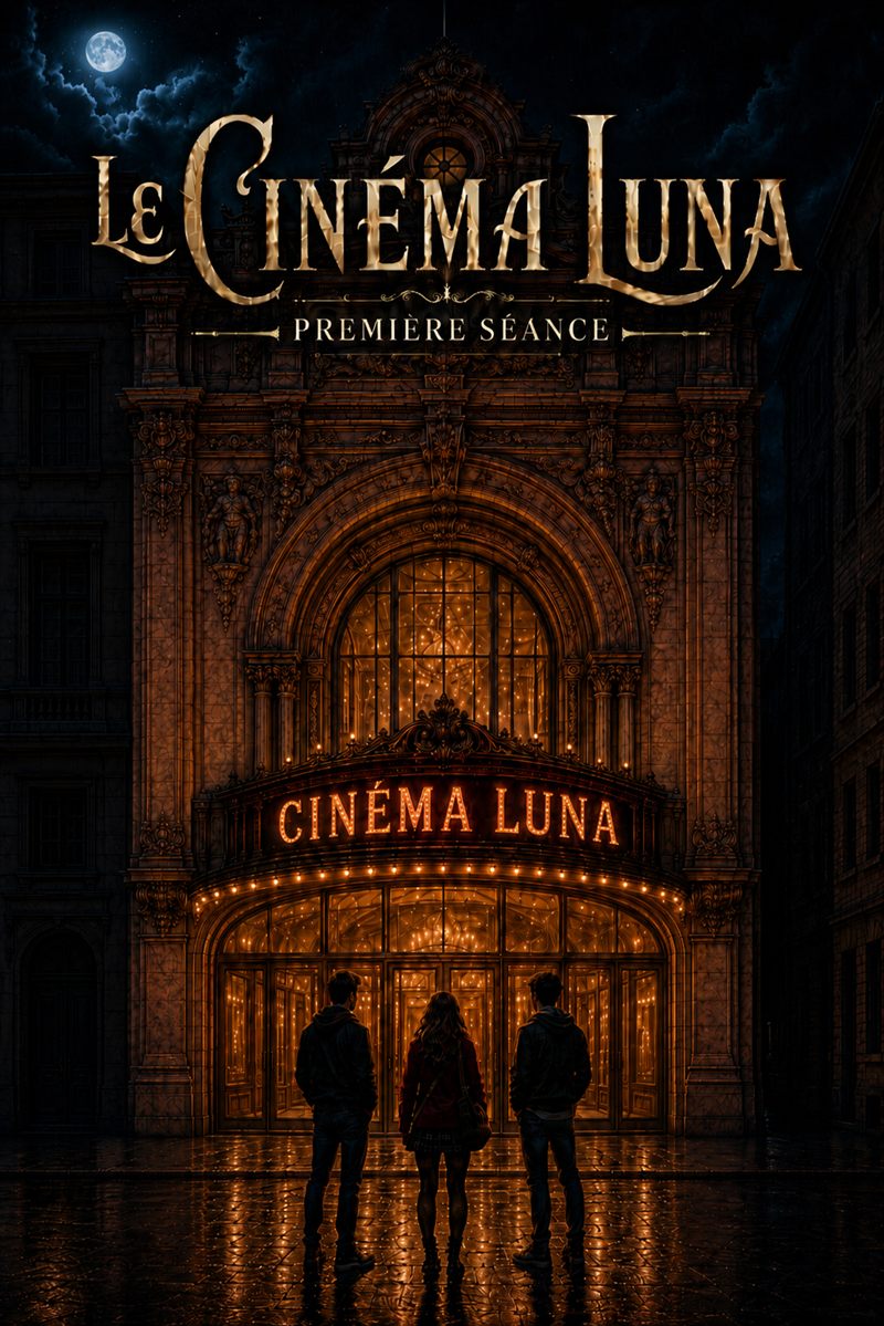 Couverture du livre « Le Cinéma Luna — Première séance »